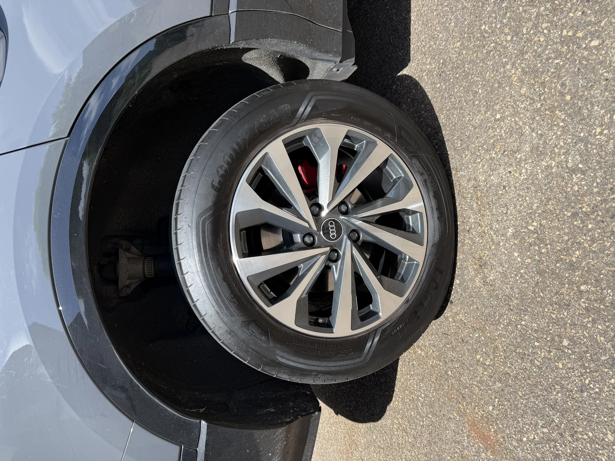 Rénovation jante Audi Q6 à Lyon